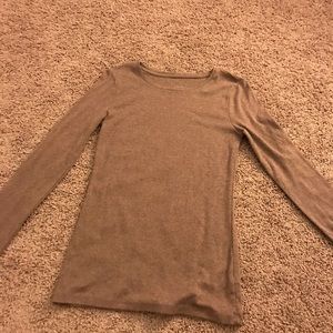 a New Day Brown Longsleeve Girls Shirt